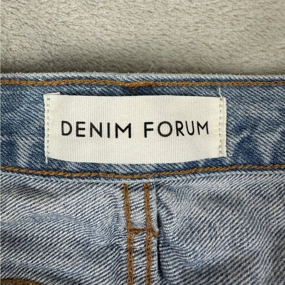 Aritzia Denim Forum Blue Jean Shorts - Picture 4 of 15